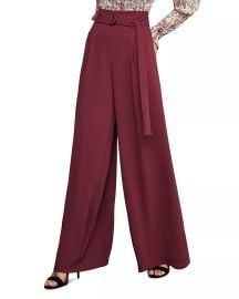 BCBGMAXAZRIA Wide-Leg Satin Pants Women - Bloomingdale s at Bloomingdales